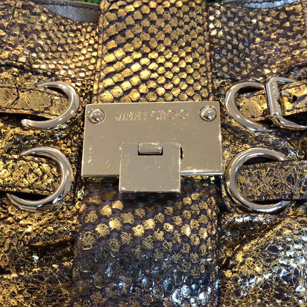Jimmy Choo Python purse - Picture 4 of 16